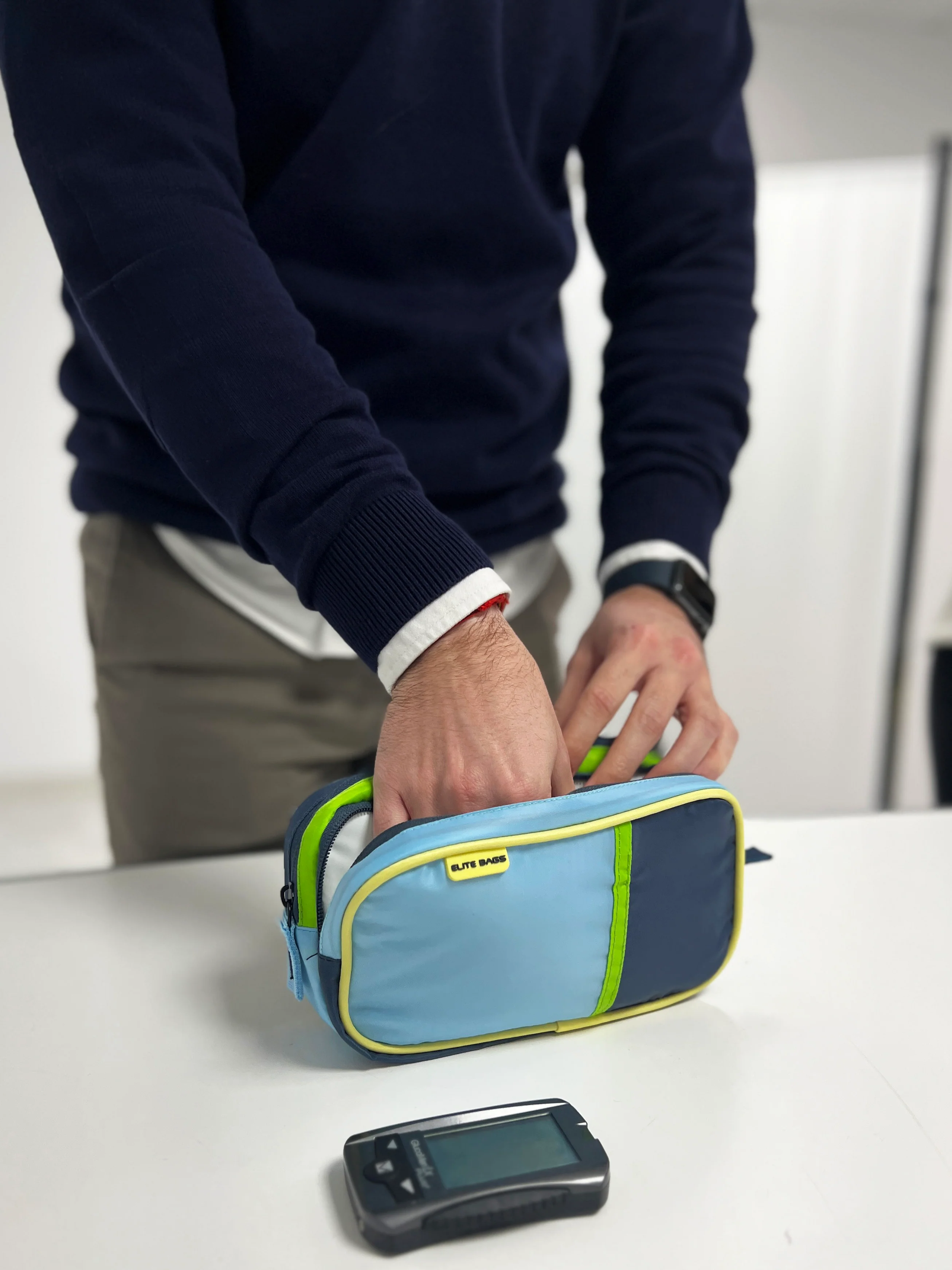 Isothermal Diabetes Bag - Blue - Image 5