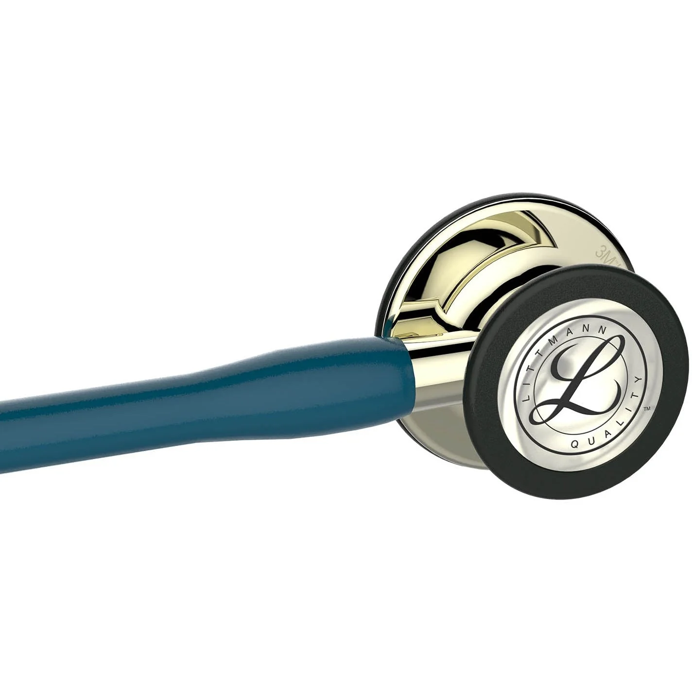 Littmann Cardiology IV Diagnostic Stethoscope: Champagne & Caribbean Blue 6190 - Image 6