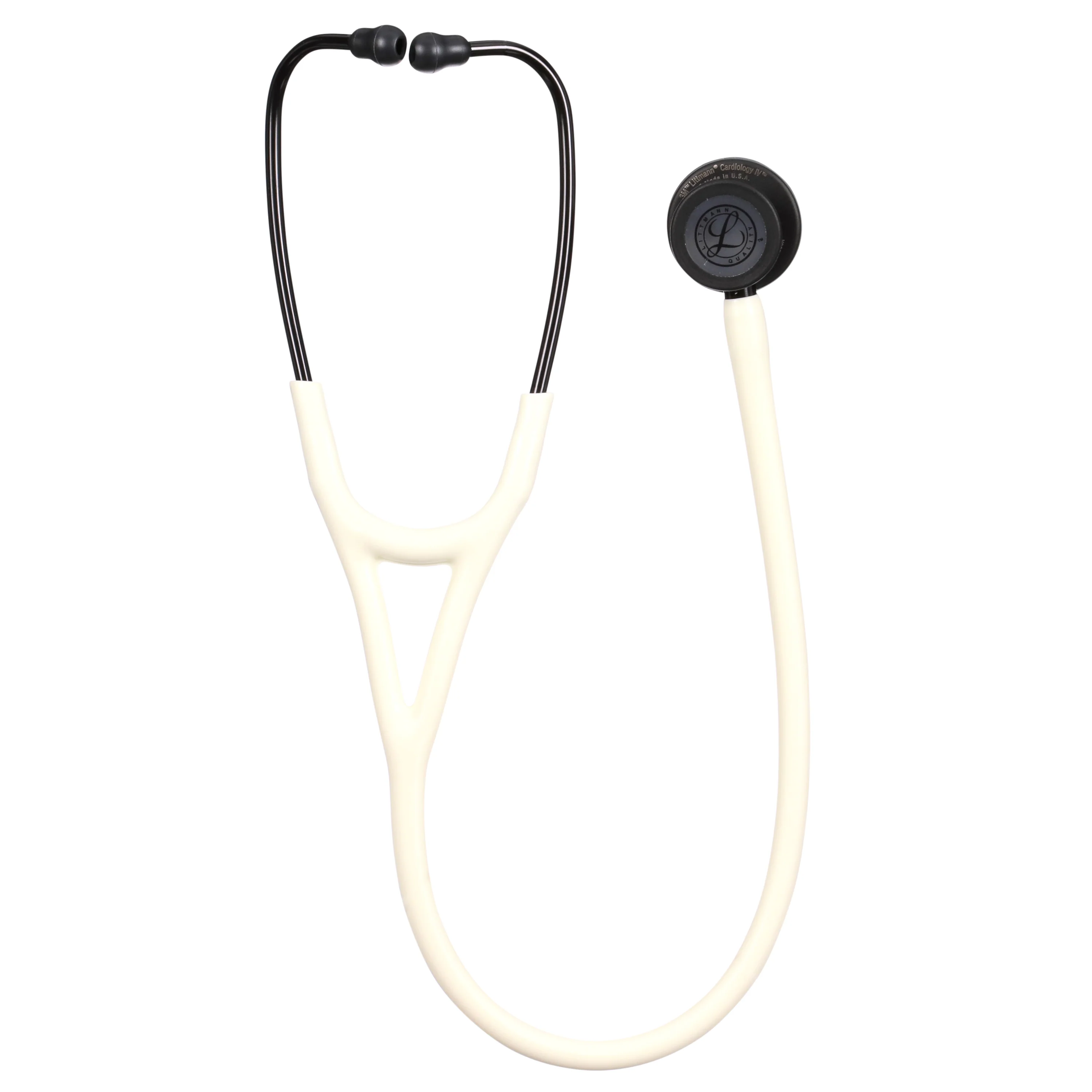 Littmann Cardiology IV Diagnostic Stethoscope: Satin Alabaster 6186C - OVER ENGRAVED - Image 8