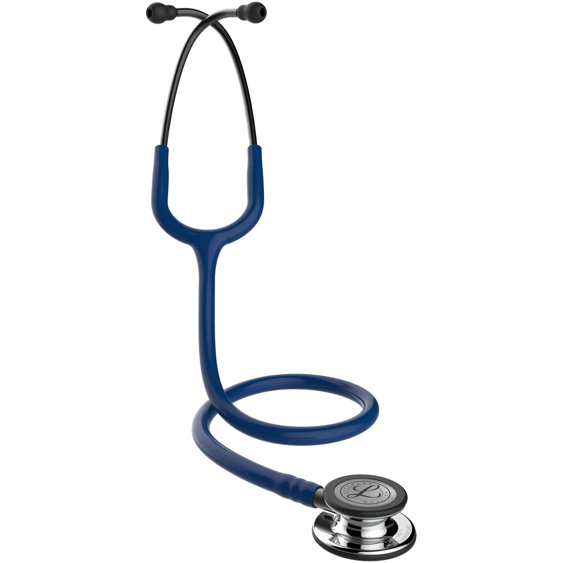 Littmann Classic III Monitoring Stethoscope: Mirror & Navy Blue 5863 - Image 6