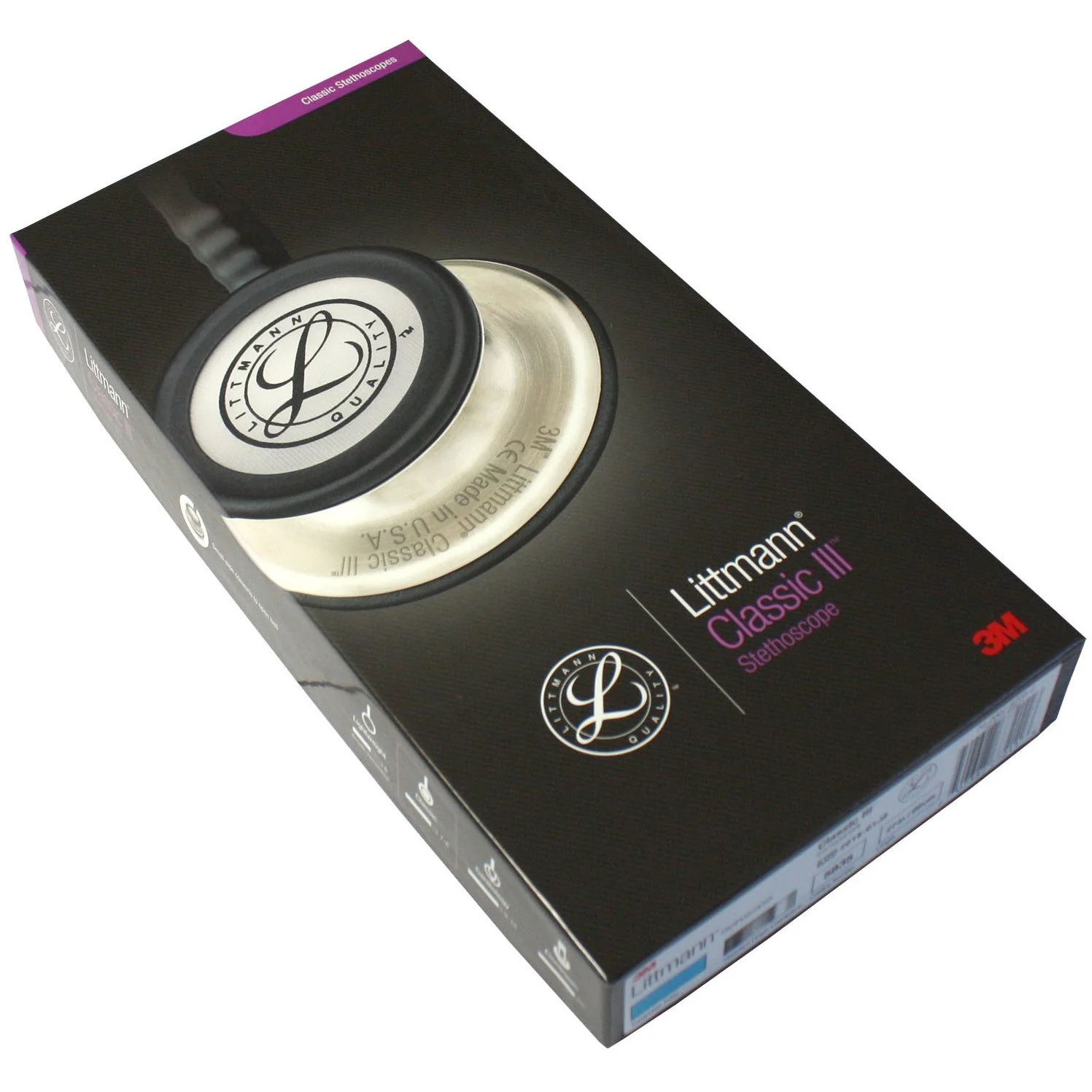 Littmann Classic III Monitoring Stethoscope: Turquoise 5835 - Image 9