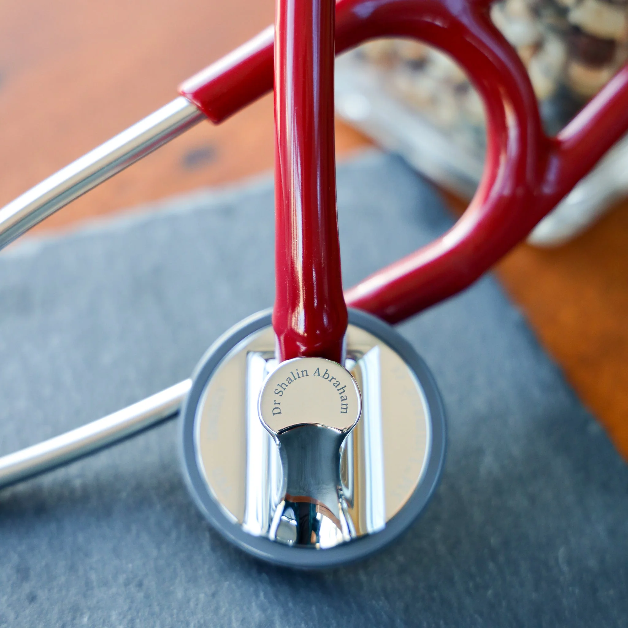 Littmann Master Cardiology Stethoscope: Burgundy 2163 - Image 3